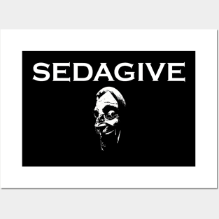 Sedagive - White Posters and Art